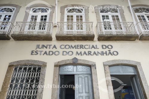 Fachada do prédio da Junta Comercial do Estado do Maranhão - São Luís - Maranhão (MA) - Brasil