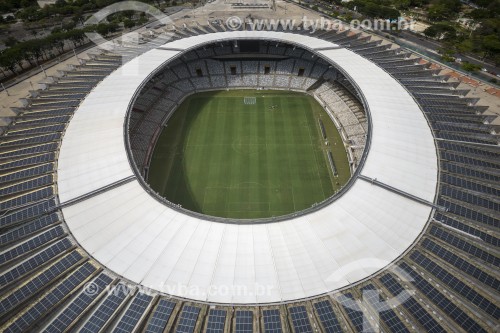 Foto feita com drone do Estádio Governador Magalhães Pinto (1965) - também conhecido como Mineirão - Belo Horizonte - Minas Gerais (MG) - Brasil