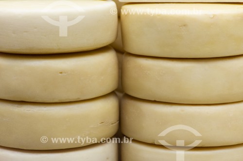 Diferentes tipos de queijo artesanal à venda no Mercado Central de Belo Horizonte (1929)  - Belo Horizonte - Minas Gerais (MG) - Brasil