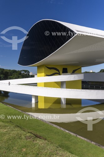Museu Oscar Niemeyer - também conhecido como Museu do Olho  - Curitiba - Paraná (PR) - Brasil