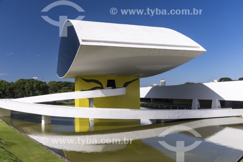 Museu Oscar Niemeyer - também conhecido como Museu do Olho  - Curitiba - Paraná (PR) - Brasil