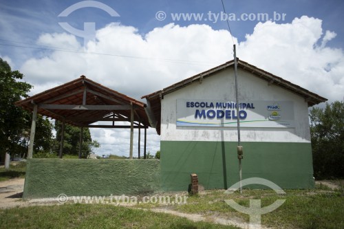 Escola Municipal Modelo - Comunidade Modelo - Entorno do Parque Nacional do Descobrimento - Prado - Bahia (BA) - Brasil