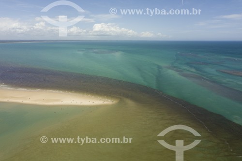 Foto feita com drone da Ponta do Corumbau - Prado - Bahia (BA) - Brasil