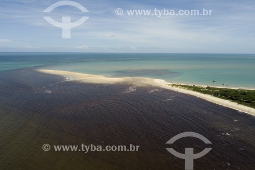 Foto feita com drone da Ponta do Corumbau - Prado - Bahia (BA) - Brasil