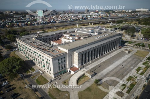 Foto feita com drone da Faculdade de Direito - Buenos Aires - Província de Buenos Aires - Argentina