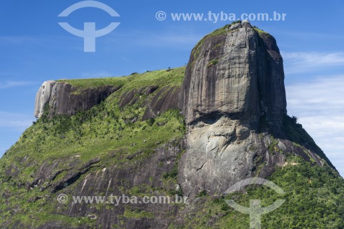 Vista da Pedra da Gávea a partir da Pedra Bonita  - Rio de Janeiro - Rio de Janeiro (RJ) - Brasil