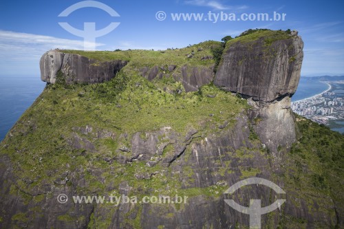 Foto feita com drone da Pedra da Gávea - Rio de Janeiro - Rio de Janeiro (RJ) - Brasil