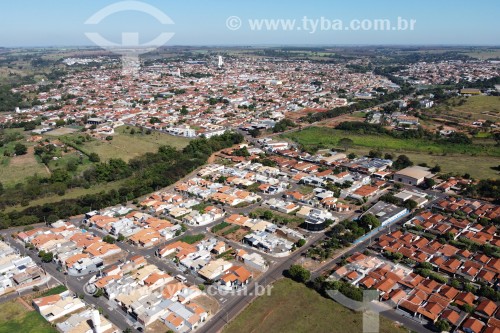 Foto feita com drone da cidade de Tanabi - Tanabi - São Paulo (SP) - Brasil