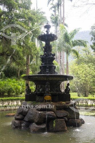 Chafariz das Musas no Jardim Botânico do Rio de Janeiro - Rio de Janeiro - Rio de Janeiro (RJ) - Brasil