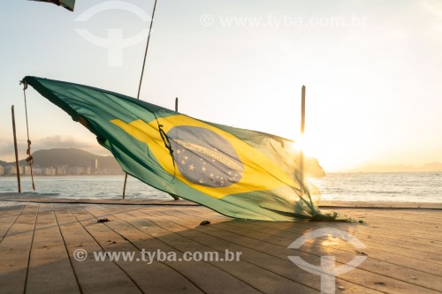 Bandeira do Brasil - Rio de Janeiro - Rio de Janeiro (RJ) - Brasil