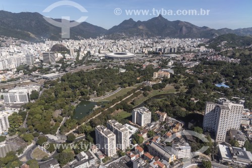 Vista aérea da Quinta da Boa Vista - Rio de Janeiro - Rio de Janeiro (RJ) - Brasil