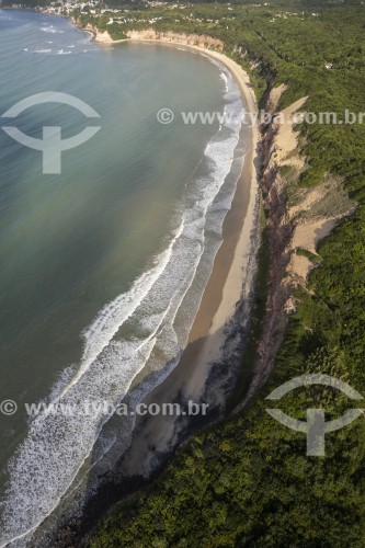 Foto feita com drone da Praia da Baía dos Golfinhos  - Tibau do Sul - Rio Grande do Norte (RN) - Brasil