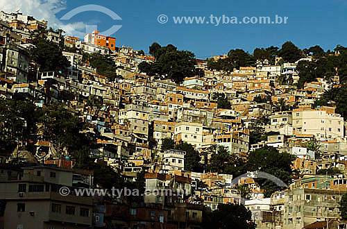  Rocinha (popular neighbourhood) - slum - Rio de Janeiro city - Rio de Janeiro state - Brazil 