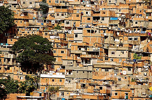  Rocinha (popular neighbourhood) - slum -  Rio de Janeiro city - Rio de Janeiro state - Brazil 