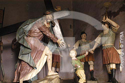  Bom Jesus do Matosinho Sanctuary* - Aleijadinho (Antônio Francisco Lisboa) sculpture - Congonhas do Campo - Minas Gerais state - Brazil  *It is a UNESCO World Heritage Site since 06-12-1985.   