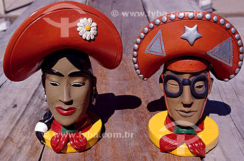  Handmade ceramics - craftwork - Lampiao (leader of 