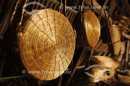  Purses - Artcraft made of Capim Dourado (Golden grass) - Jalapao region  - Palmas city - Brazil