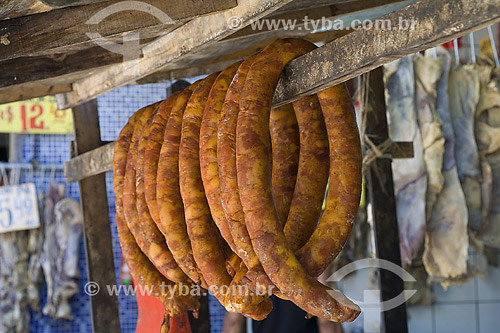  Sausages at Sao Joaquim fair  - Salvador city - Brazil