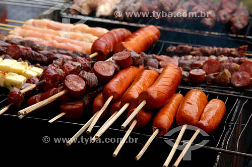  Barbecue - Sausages  - Rio de Janeiro city - Brazil