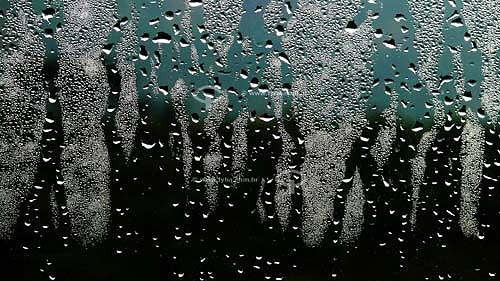  Evaporation - Water condensation on glass 