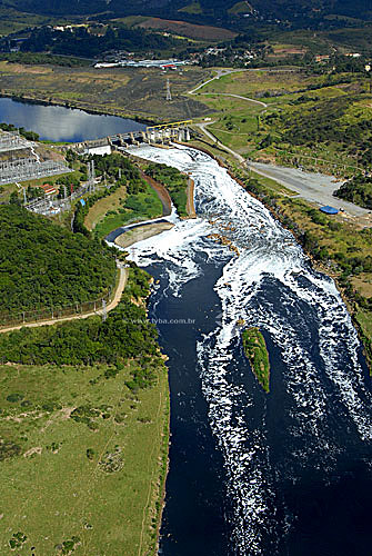  Edgard de Souza dam - First Hidroelectric Powerplant in Sao Paulo - Santana de Parnaíba town - Sao Paulo state - Brazil 