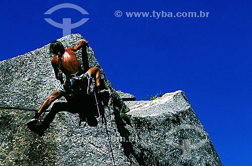  Climbing in Itacoatiara - Niteroi city - Rio de Janeiro state - Brazil 