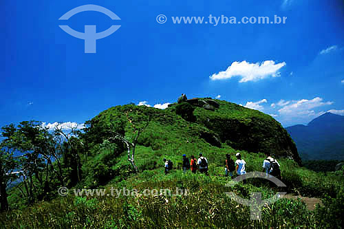  Trekking at the Rock of Gavea* - Rio de Janeiro city - Rio de Janeiro State - Brazil  *The Rock of Gavea is a National Historic Site since 08-08-1973. 