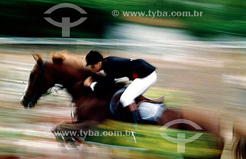  Horsemanship: Jumping horse 