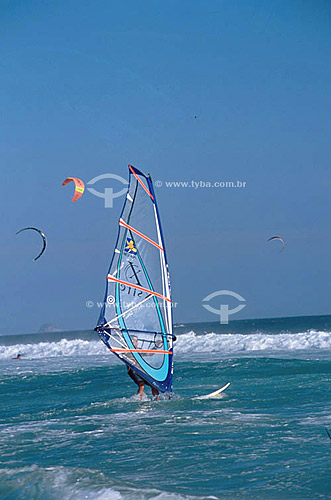  Windsurf - Barra da Tijuca Beach - Rio de Janeiro city - Rio de Janeiro state - Brazil 