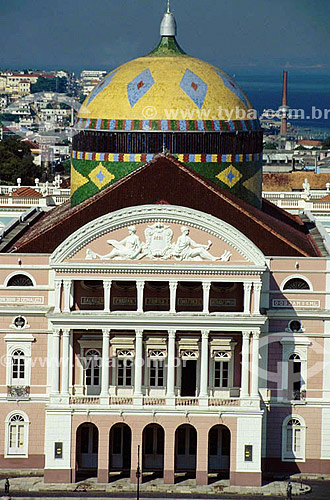  Amazon Theater (*) - Manaus city - Amazonas state - Brazil  (*) The theater is a National Historic Site since 12-20-1966. 