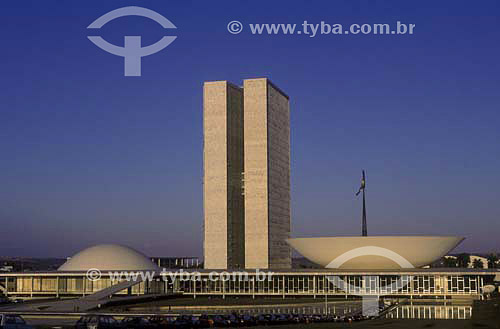  National Congress Building - Brasilia city* - Federal District - Brazil *The city of Brasilia is World Patrimony for UNESCO since 12-11-1987. 