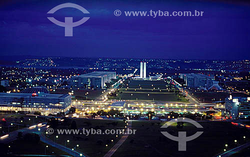  Subject: General view of Brasilia city / Place: Brasilia city - Distrito Federal (Federal District) - Brazil / Date: 2009 