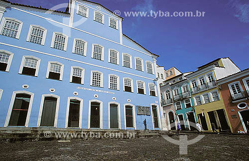  Colored facades on Pelourinho and 