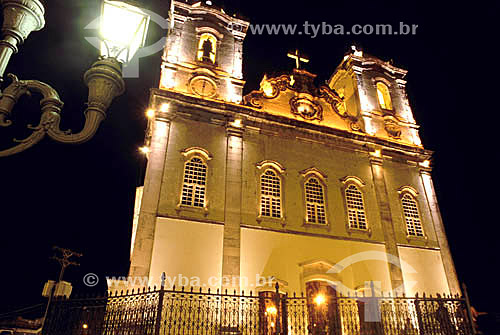  Igreja Basílica do Nosso Senhor Bom Jesus do Bonfim, more known as Nosso Senhor do Bonfim Church*  illuminated at night - Salvador city - Bahia state - Brazil  * The church is a National Historic Site since 06-17-1938. 