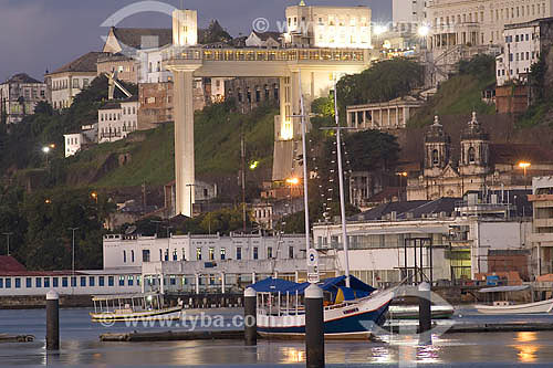  Cairu Square and Lacerda Lift - Salvador city - Bahia state - Brazil 