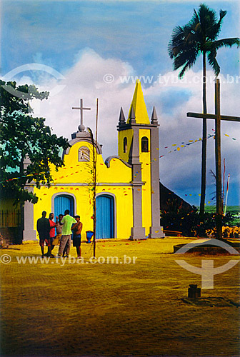  Chapel on the fishermen village - Mata de Sao Joao - 