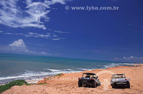  Subject: Buggys in Canoa Quebrada Beach / Place: Aracati city - Ceara state (CE) - Brazil / Date: 2009 