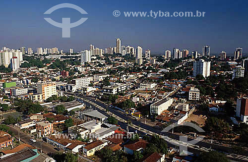  Aerial view of Cuiaba city* - Mato Grosso state - Brazil  *The architectural and town planning joint of the city is a National Historic Site since 03-24-1993. 