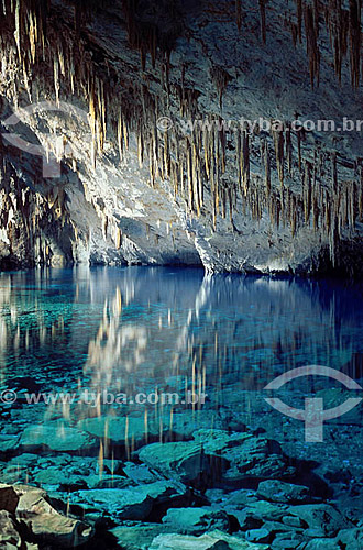  Gruta do Lago Azul (Grotto of the Blue Lake)* - Bonito city - Mato Grosso do Sul State - Brazil  *The grottos of the Blue Lake are National Historic Sites since 11-01-1978. 