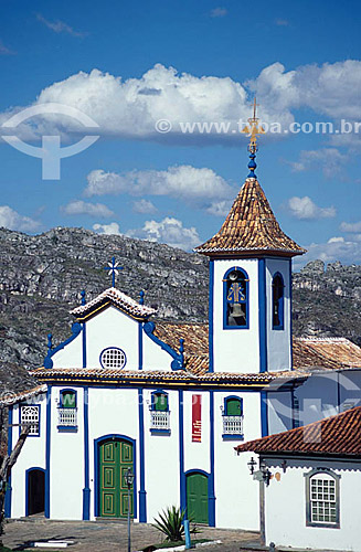  Igreja Nossa Senhora do Rosario (Our Lady of Rosary Church) - Diamantina city* - Minas Gerais State - Brazil  *The city is World Heritage Site for UNESCO since 1999. 