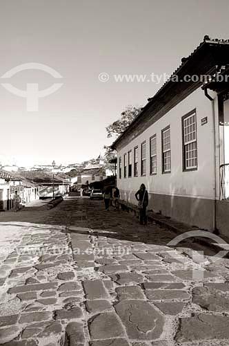  Historic center of Diamantina city - Minas Gerais state - Brazil - July 2006 