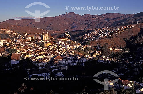  Ouro Preto city view - Minas Gerais state - Brazil 