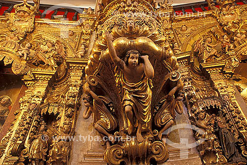  Pilar church interior - Ouro Preto(*) city - Minas Gerais state - Brazil  *Ouro Preto city is a UNESCO World Heritage Site in Brazil since 05-09-1980. 