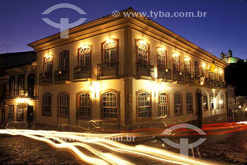  Ouro Preto city at night - Minas Gerais state - Brazil 