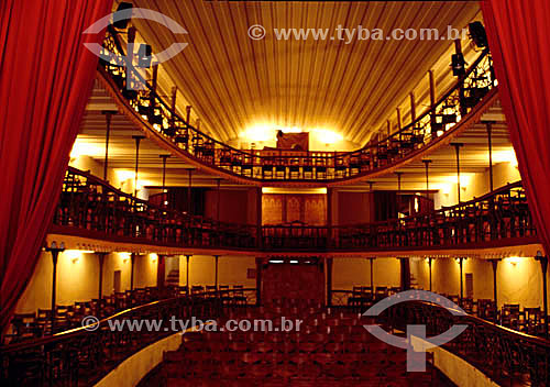  Opera House interior - Ouro Preto (*) city - Minas Gerais state - Brazil  *Ouro Preto city is a UNESCO World Heritage Site in Brazil since 05-09-1980. 