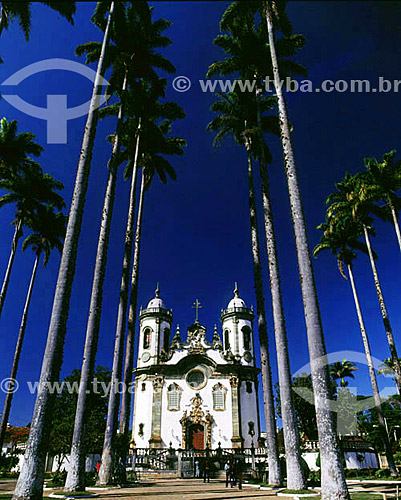  San Francisco de Assis Church - Sao Joao del Rei village* - Minas Gerais state - Brazil  * The achitectural and town planning joint of the city is a National Historic Site since 04-03-1938. 