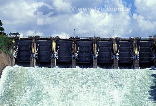  Tres Marias (Three Marys) Hydroelectric power plant - Water - Sao Francisco river - Minas Gerais state - Brazil 