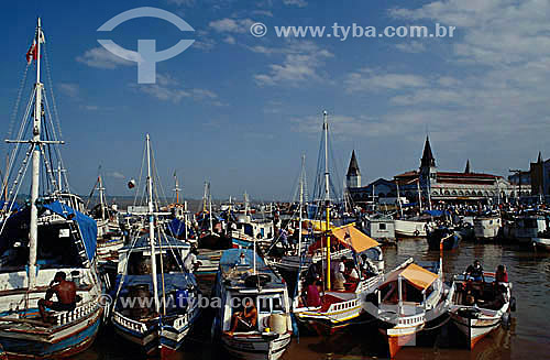  Ver o Peso Market (See the Weight Market) (*) - Belem city - Para state - Brazil  (*) Founded in 1688, is the main touristic atraction in Belem city;  it is a National Historic Site since 09-11-1977. 