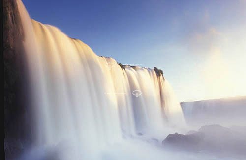  Iguaçu River Mouth Waterfalls - Iguaçu National Park* - Foz de Iguaçu city  - Parana state - Brazil  * It is a UNESCO World Heritage Site since 28-11-1986.  obs.: original with the author 