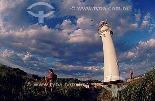  Lighthouse - Mel Island (Honey Island) - Parana state - Brazil 